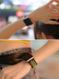 Compatible with Apple Watch Band Ultra 2, Series 9/8/7/6/5/4/3/SE, 45mm 49mm 44mm 40mm 41mm 42mm, Black Pink, 15 Pack