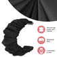Compatible with Samsung Galaxy Watch Band 40mm 44mm 42mm Classic Scrunchies Bracelet Black Galaxy Watch 4 6