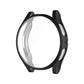 Compatible with Samsung Galaxy Watch 4 5 6 Screen Protector Case 40mm 44mm with Silicone TPU Bumper Black Galaxy Watch6 44mm