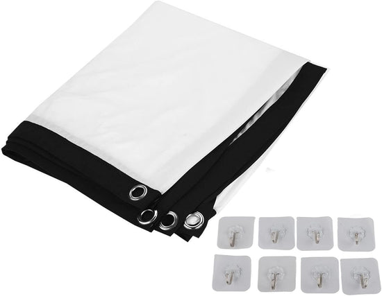Portable 100 Inch 16:9 Projector Screen Foldable Home Theater Indoor Outdoor Movie Screen