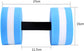 Water Dumbbells Set, 2PCS Water Dumbbells Pool Resistance Water Fitness Equipment Foam Dumbbell Water Aerobics Fitness Equipment