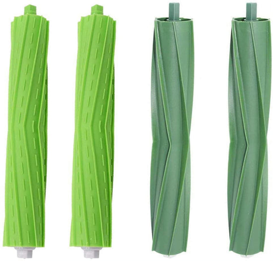 Replacement Parts for iRobot Roomba E, I and J Series - Includes Multi-Surface Rubber Brush & High Performance Filter 1+1
