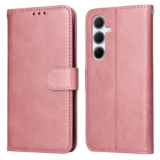 Compatible with Samsung A56 5G Compatible PU Leather Wallet Case Pink
