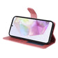 Compatible with Samsung A56 5G Compatible PU Leather Wallet Case Pink