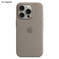 Compatible with iPhone 15 Pro Ultra Thin MagSafe Silicone Case Grey
