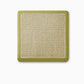 Square bar stool cushion with ties, breathable and non-slip square chair pad, 28*28*3.5 cm memory foam children&