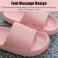 Cloud Slippers for Women and Men, Pillow House Slippers Shower Shoes Indoor Slides Bathroom Sandals, Ultimate Comfort, Lightweight, Thick Sole, Non-Slip, Easy to Clean pink（44-45）