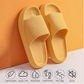 Cloud Slippers for Women and Men, Pillow House Slippers Shower Shoes Indoor Slides Bathroom Sandals, Ultimate Comfort, Lightweight, Thick Sole, Non-Slip, Easy to Clean yellow（40-41）