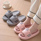 Women’s Slides Cute Bathroom Slippers Non-Slip Cartoon Cat Shaped Indoor Outdoor Summer Slippers（pink，36-37）