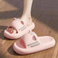 Women’s Slides Cute Bathroom Slippers Non-Slip Cartoon Cat Shaped Indoor Outdoor Summer Slippers（pink，40-41）