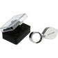 Jeweler Loupe - Magnifying Glass Loupe 30 X 21 Mm Jewelry Antiques Eyepiece Lens - 30X Pocket Loupe - Foldable Glass -