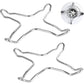 2 pcs Stainless Steel Gas Hob Reducer For Gas Hob, Hob, Hob, Hob, Trivet, Wok Holder, Gas Pot