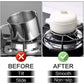 2 pcs Stainless Steel Gas Hob Reducer For Gas Hob, Hob, Hob, Hob, Trivet, Wok Holder, Gas Pot