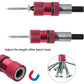 2 pcs Magnetic Bit Holder With Depth Stop 1/4 Inch Screwdriver Chuck Magnetic Drywall Socket Screwdriver Bits For Quick