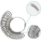 Ring Sizer 41-76 Finger Size Gauge Ring Sizer Tool With 3 Measuring Scales (Eu, Us, Uk)