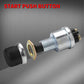Engine Start Push Button Switch, Waterproof Momentary Starter Switch, 12V/24V Ignition Switch For Car Truck Boat Rv Atv