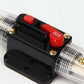 Car Circuit Breaker 12V - 24V Dc Car Protection With Manual Reset Switch Fuse 60A