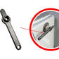Bleeder Wrench Heater Key Square Key Radiator Bleeder Handle Radiator Vent Absolute New Premium Stainless Steel