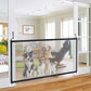 Pet Dog Safety Gate Portable Expandable Dog Gate Foldable Mesh Door Magic Dog Gate For Kitchen Stairs Hallways Baby