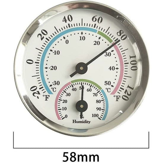 Thermo Hygrometer, Temperature Hygrometer, Indoor Thermometer And Indoor Hygrometer, For Indoor Or Outdoor, High