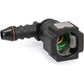 2 pcs Car Fuel Line Connector, Fuel Line Connector, 90 Degree Quick Connector, Plastic 7.89Mm Id6 Connector
