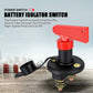 Battery Isolator Switch With 1 Key, 12V/24V Automotive Car Battery Cut Off Switch Emergency Power Cut Off Switch With