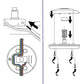 Foot Switch For Light Fixture - Black