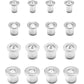 16 pcs Wood Dowel Centers, Stainless Steel Drill Guide Tool, 6/8/10/12Mm