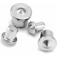 16 pcs Wood Dowel Centers, Stainless Steel Drill Guide Tool, 6/8/10/12Mm