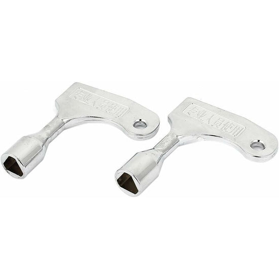 2 pcs Triangle Keys For Elevator Emergency Quick Release For 9Mm Lock