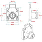 4 pcs Desk Drawer Lock, Cylinder Furniture Lock Use For Closing Cupboards, Drawer, Cabinet Ect, Thick And Durable