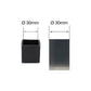 Square Rubber Caps - 30Mm - For Chairs, Tables, Furniture Legs