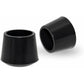 4 pcs ROund Non-Slip Synthetic Rubber Chair Leg Caps 30Mm, 3.0Cm Diameter, Black