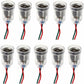 10 pcs E10 Lamps Base LED Screw Mount Small Bulbs Holder Light Socket With Wire Socket For Experiment Circuit Home