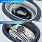 Ultrasonic Cleaner 600Ml Household Cleaning Device With Cleaning Basket And Automatic Holder For Cleaning
