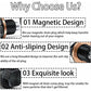 Oil Pan Screw, Universal Metal Anodized Magnetic Engine Oil Pan Nut Drain Plug Anti-Theft With Ring, Universal Oil Pan