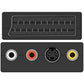1.5M Scart To 3Rca Male Cable, Scart Male To Rca Male Switchable Audio Video Av Cable Adapter Converter Audio Video For