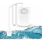 Water Leak Alarm 130Db, 95Cm Long Cable With Sensor, Home Security Water Leak Detection Alarm, Battery Included