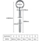 Eye Bolts M10 X 100Mm Stainless Steel Metric Thread M10 Eye Bolts For Fixing And Hanging, 4 pcs