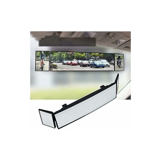 Rearview Mirror, Car Interior Rearview Mirror Wide Angle Car Interior Rearview Mirror Universal Foldable Detachable Car