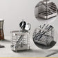 Cutlery Storage Drainer, Basket Holder For Knives, Forks, Spoons, Kitchen Utensils Cutlery Holder Stainless Steel,