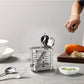 Cutlery Storage Drainer, Basket Holder For Knives, Forks, Spoons, Kitchen Utensils Cutlery Holder Stainless Steel,