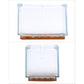 12 pcs Rectangle Silicone Chair Leg Protectors For Chair/Table/Sofa Legs Width 24-30Mm X Length 39-47Mm