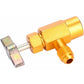 1/4" Sae Thread Adapter R-134A R-134 Ac Refrigerant Tap Can Dispenser Valve Tool 1/2" Acme Thread