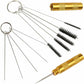 Cleaning Brush - 5 Different Brushes For Cleaning Airbrushes + 5 Different Needles For Cleaning And Cleaning Brushes.
