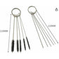 Cleaning Brush - 5 Different Brushes For Cleaning Airbrushes + 5 Different Needles For Cleaning And Cleaning Brushes.