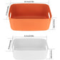 6 Pieces Plastic Storage Basket With Handles, Small Storage Box Organizer For Bathroom, Kitchen, Bedroom, Cosmetics,
