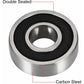 8 pcs Deep Groove Ball Bearing 6000Rs Two Sealed 10X26X8Mm Carbon Steel