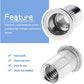100 pcs M6 Stainless Steel Rivet Nuts Flat Thread Rivet Nuts