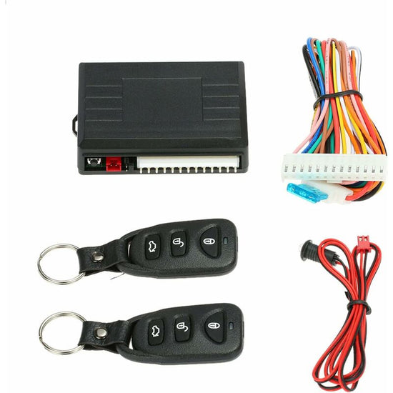 Car Central Locking, Universal Central Remote Control Box Kit, Keyless Entry System With Car Door Lock With Trunk